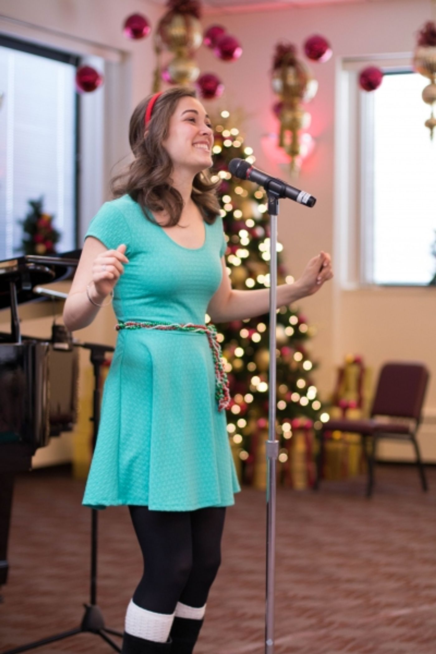 Photo Flash: CINDERELLA Cast Brings Holiday Cheer With Sing For Your Seniors  Image