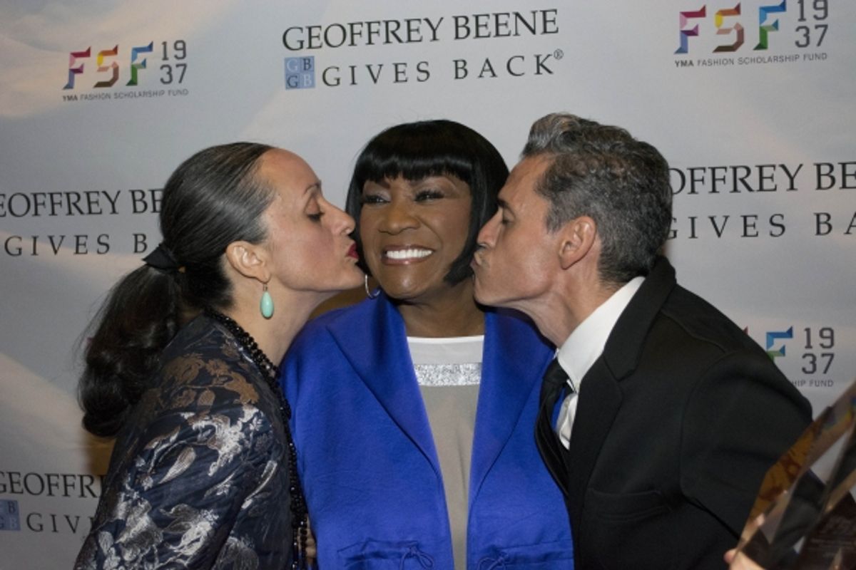 ISABEL TOLEDO, PATTI LABELLE, RUBEN TOLEDO at 