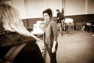 Gina Bramhill (Melody), Jenna Augen (Daphna), Joe Coen (Jonah) and Ilan Goodman (Liam Photo
