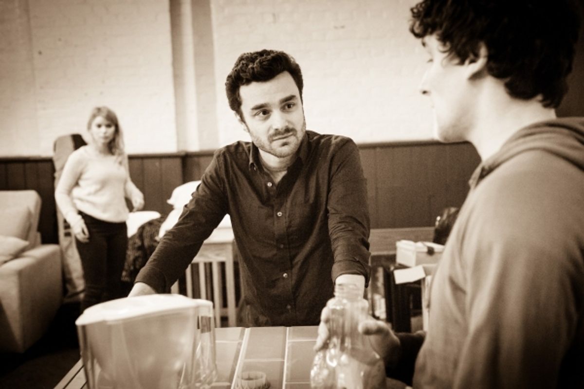 Gina Bramhill (Melody), Ilan Goodman (Liam) and Joe Coen (Jonah) at 