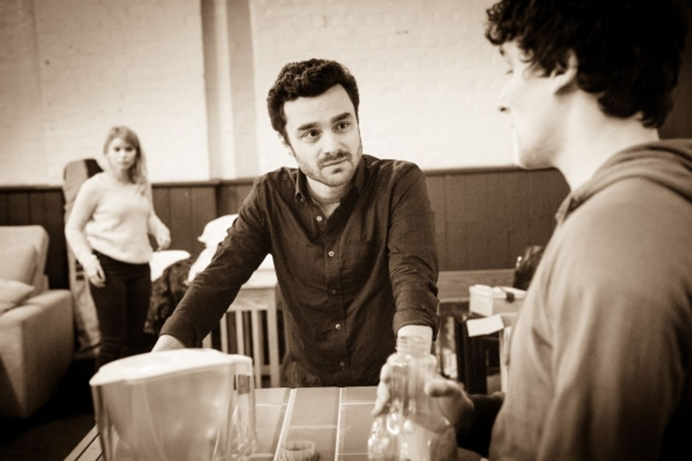 Photo Flash: In Rehearsal with BAD JEWS at the St. James  Image