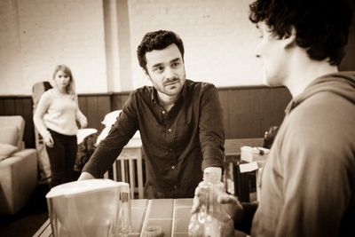 Gina Bramhill (Melody), Ilan Goodman (Liam) and Joe Coen (Jonah) Photo