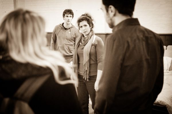 Gina Bramhill (Melody), Joe Coen (Jonah), Jenna Augen (Daphna) and Ilan Goodman (Liam Photo