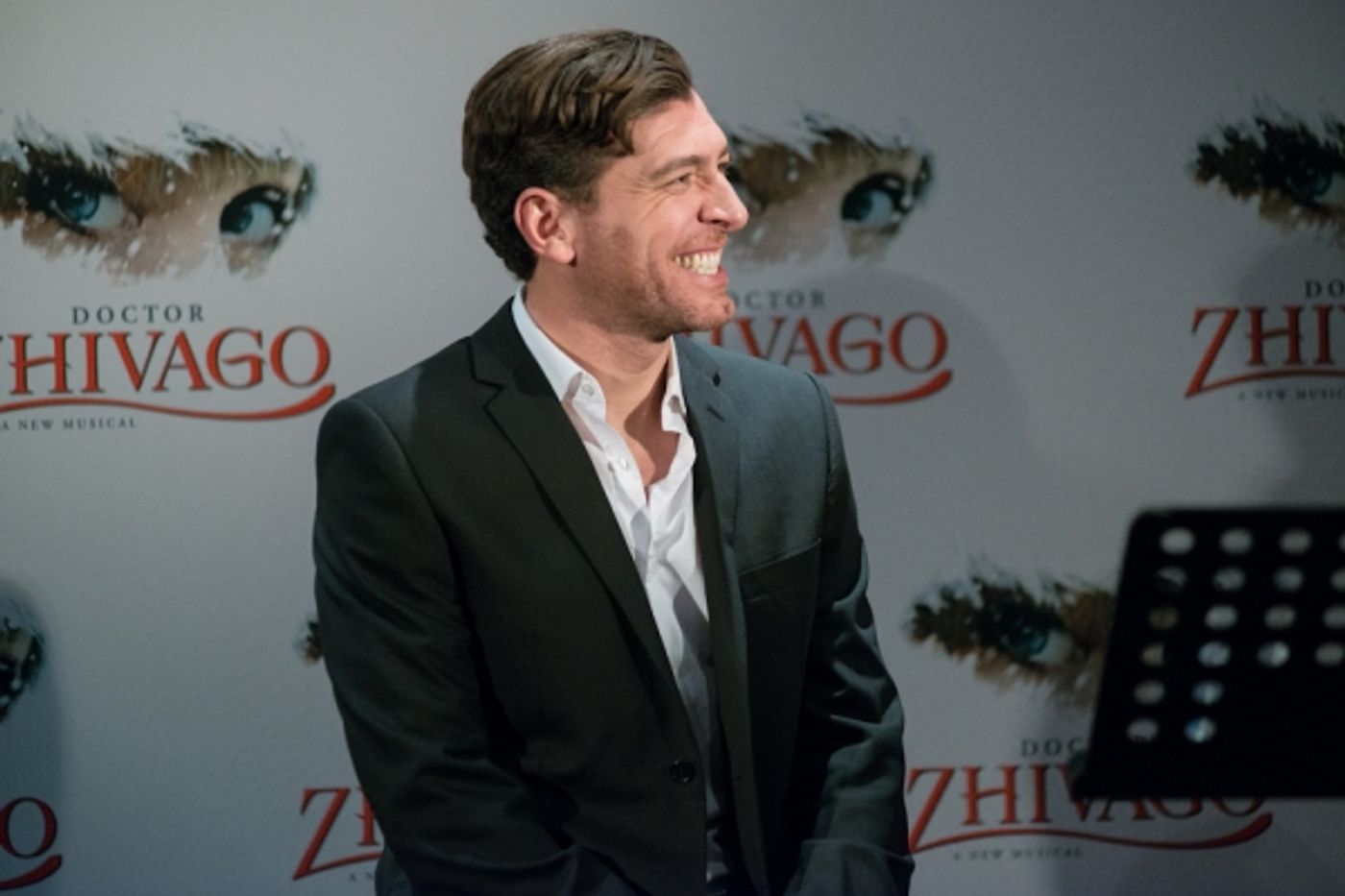 Photo Coverage: Tam Mutu And Kelli Barrett At London Showcase Of DOCTOR ZHIVAGO!  Image