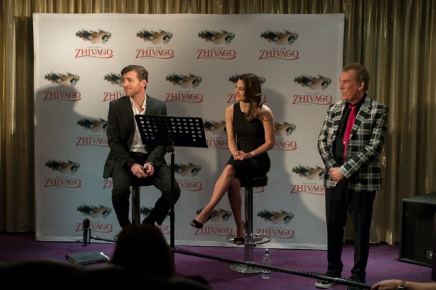 Photo Coverage: Tam Mutu And Kelli Barrett At London Showcase Of DOCTOR ZHIVAGO!  Image