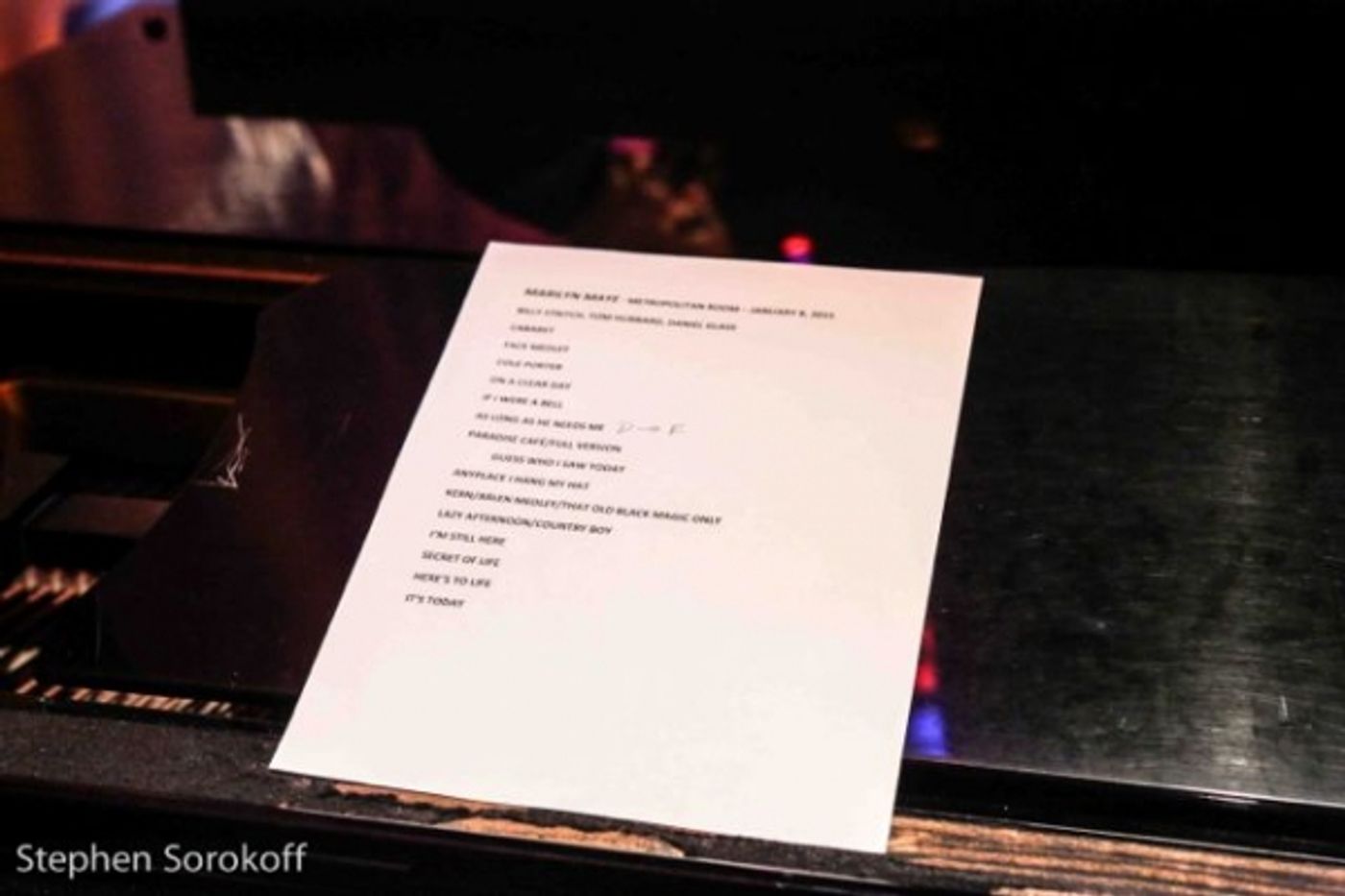 Photo Coverage: Marilyn Maye & Billy Stritch Continue at The Metropolitan Room Photo Coverage: Marilyn Maye & Billy Stritch Continue at The Metropolitan Room Image