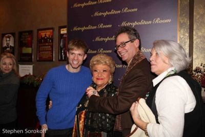 Hunter Ryan Herdlicka, Marilyn Maye, Mark Sendroff, Tyne Daly Photo