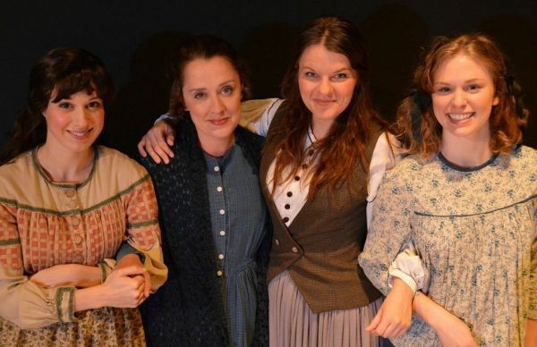Caitlin McWethy as Beth, Kelly Mengelkoch as Meg, Maggie Lou Rader as Jo and Courtney Photo