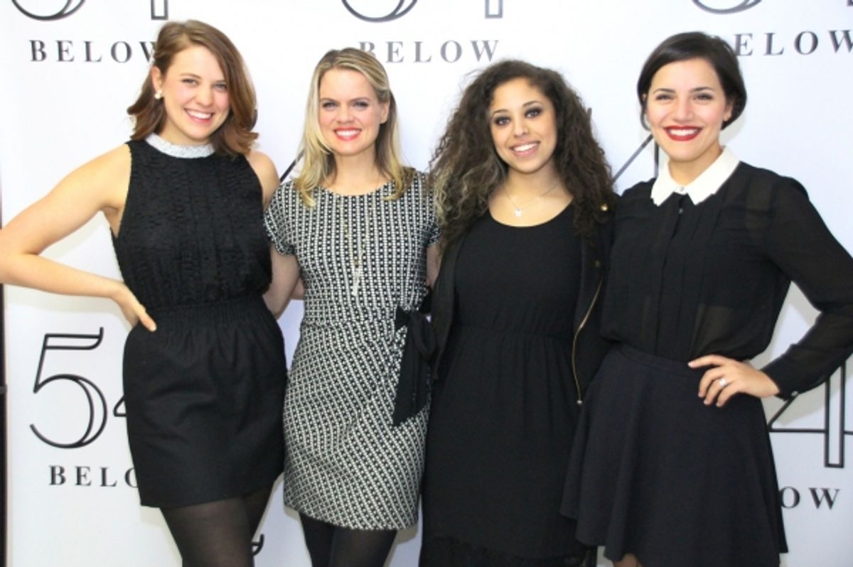 Rachael Duddy, Amy Spanger, Tatiana Wechler, Alexandra Milak at 