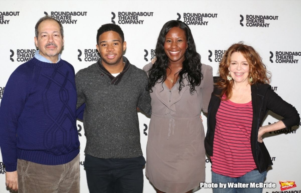 Gilbert Cruz, Chris Myers, Crystal Lucas-Perry and Deirdre O'Connell  at 