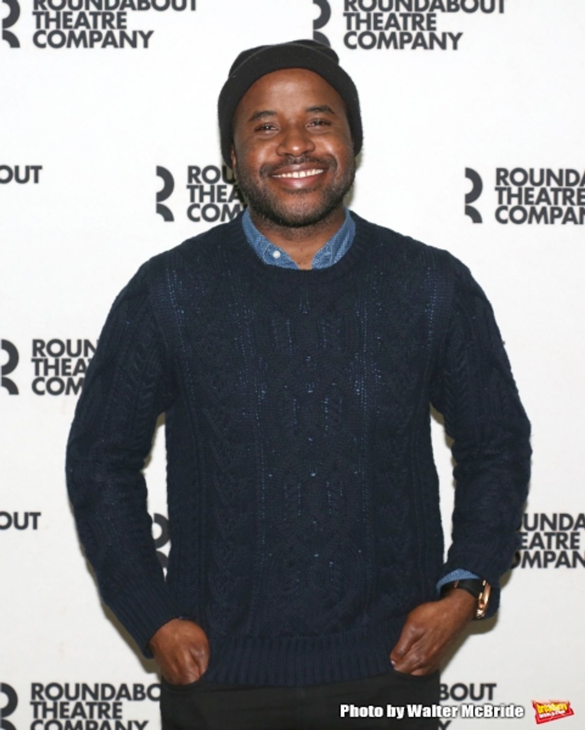 Playwright Jeff Augustin  at 