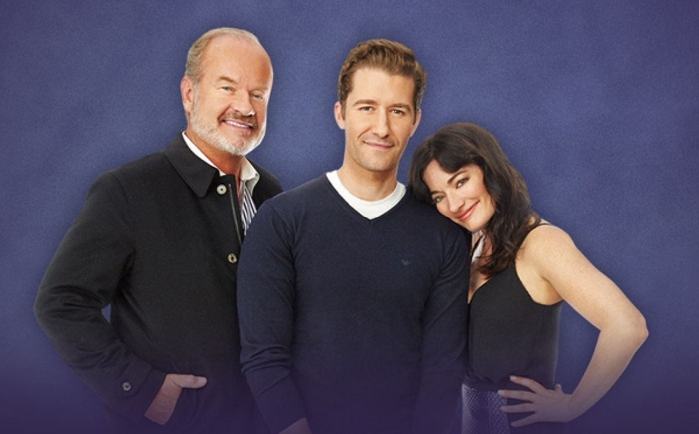 Photo Flash: FINDING NEVERLAND's Matthew Morrison, Kelsey Grammer & Laura Michelle Kelly Pose for First Group Photo!  Image