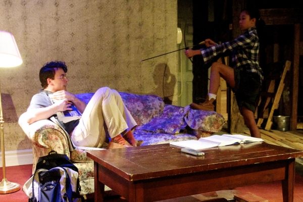 Luke Michael Grimes and Aurora Adachi-Winter Photo