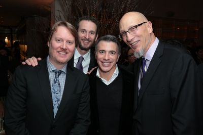 Don Hall, Chris Williams, Ricky Strauss and Roy Conli arrive as Disney celebrates the Photo