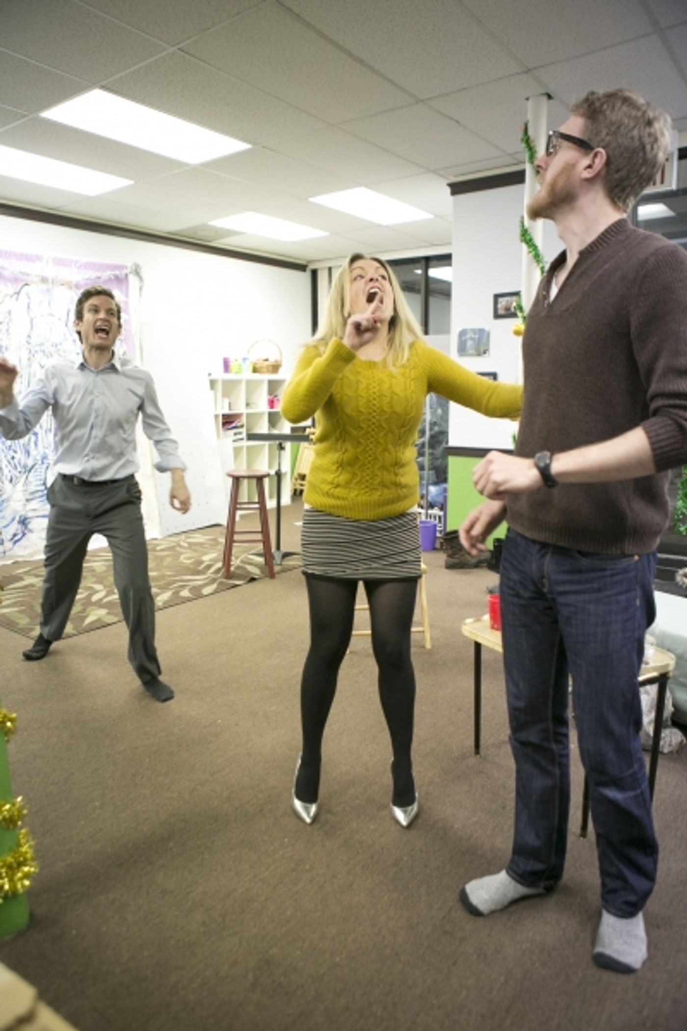 Photo Flash: SPIKE HEELS in Rehearsal at The Brown Paper Box Co.  Image