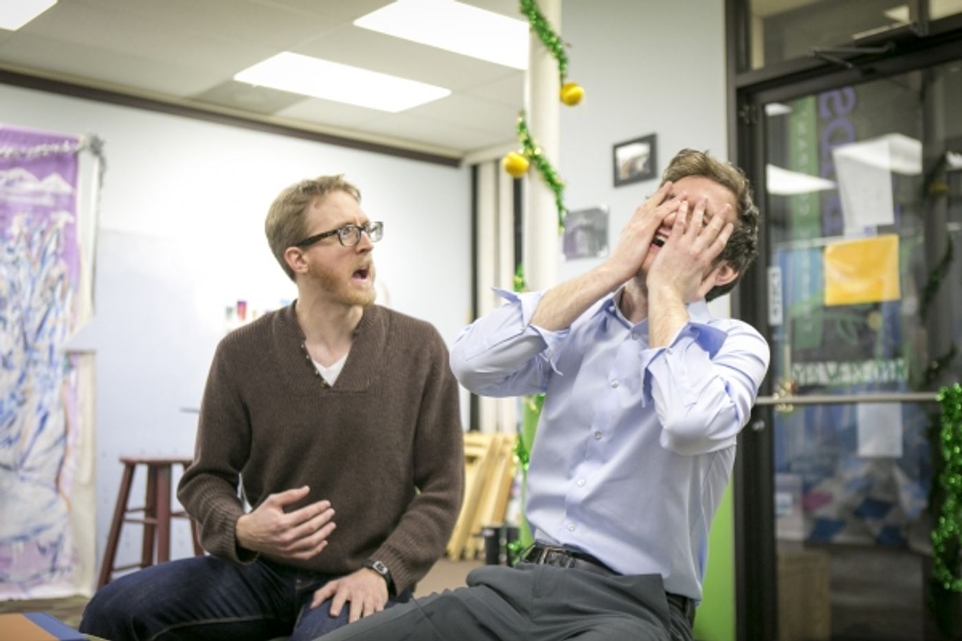 Photo Flash: SPIKE HEELS in Rehearsal at The Brown Paper Box Co.  Image