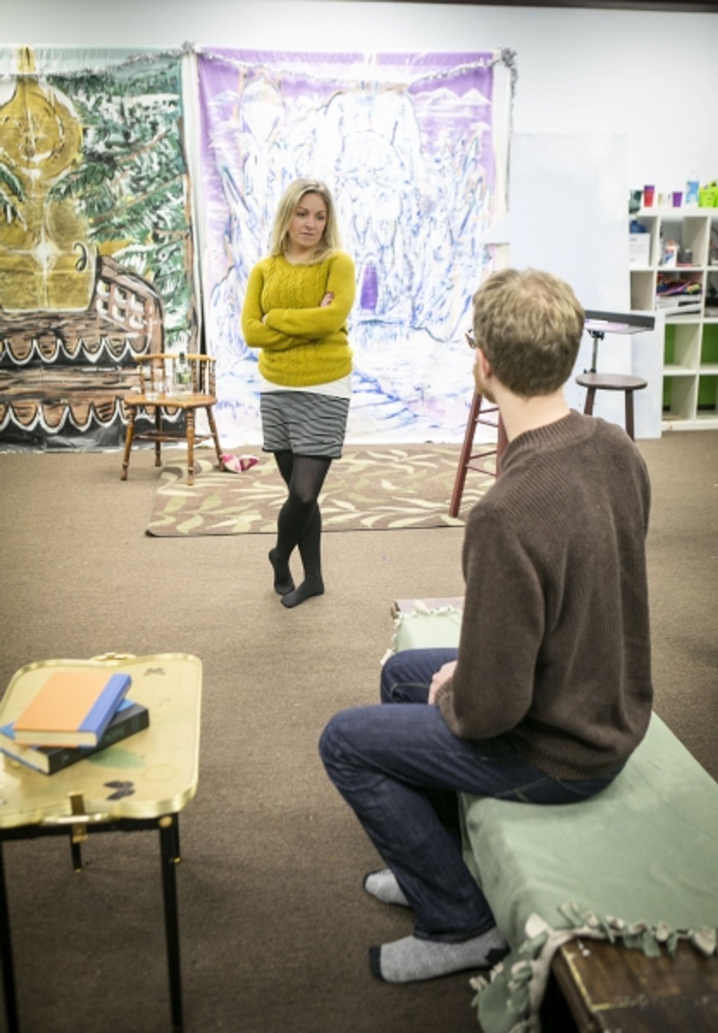 Photo Flash: SPIKE HEELS in Rehearsal at The Brown Paper Box Co.  Image