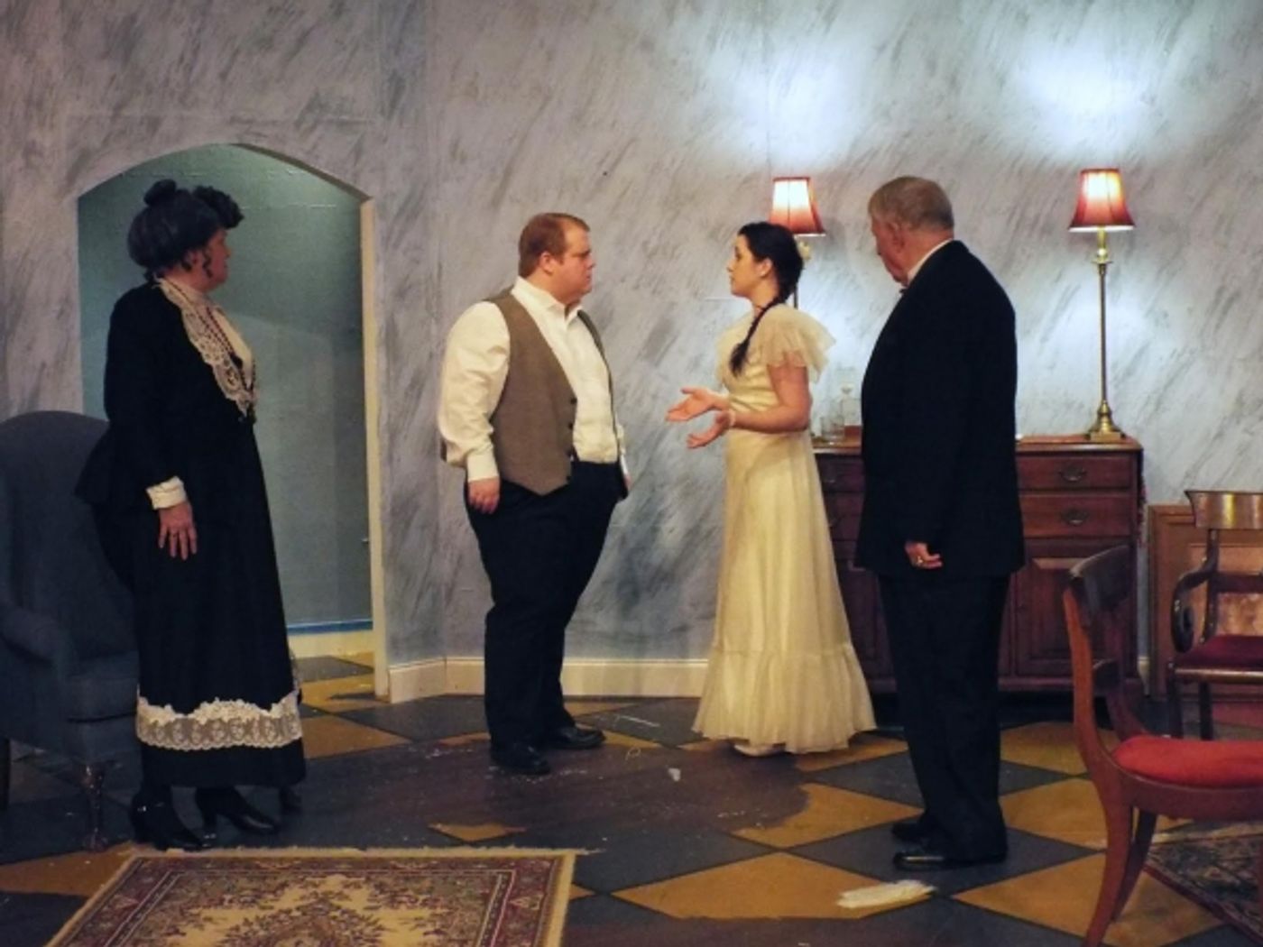 Photo Flash: First Look at Oyster Mill Playhouse's AN INSPECTOR CALLS  Image