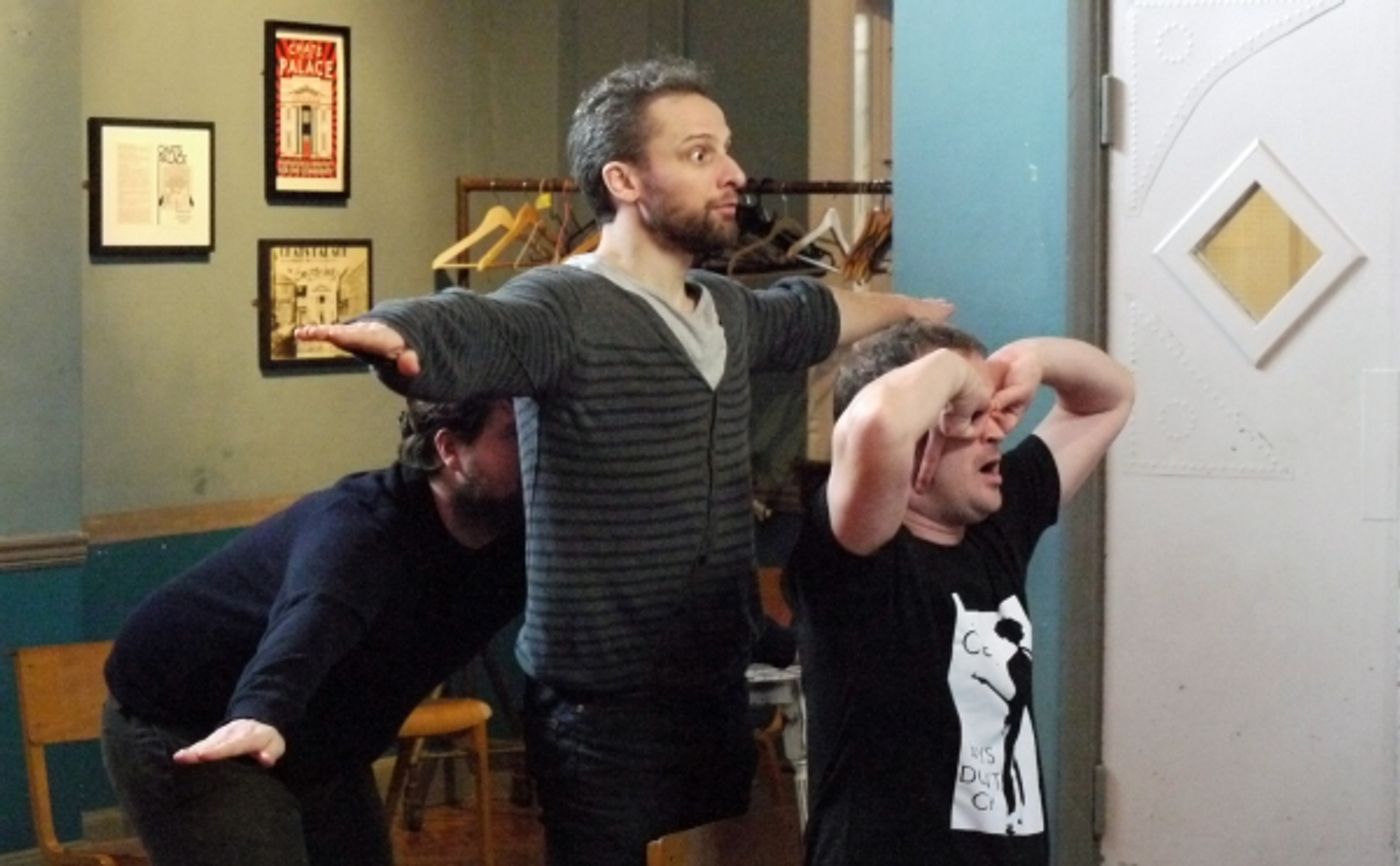 Photo Flash: In Rehearsal with the UK Touring Cast of THREE MEN IN A BOAT  Image