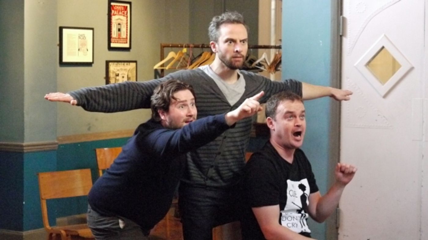 Photo Flash: In Rehearsal with the UK Touring Cast of THREE MEN IN A BOAT  Image