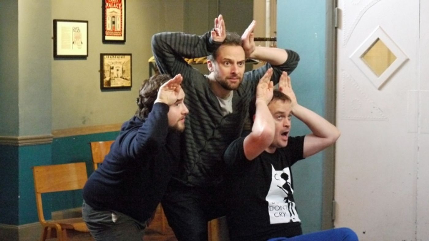 Photo Flash: In Rehearsal with the UK Touring Cast of THREE MEN IN A BOAT  Image