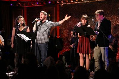 Jeremy Jordan, Jillian Soares, Tara Minogue, and Jeff Oâ€™Donnell Photo