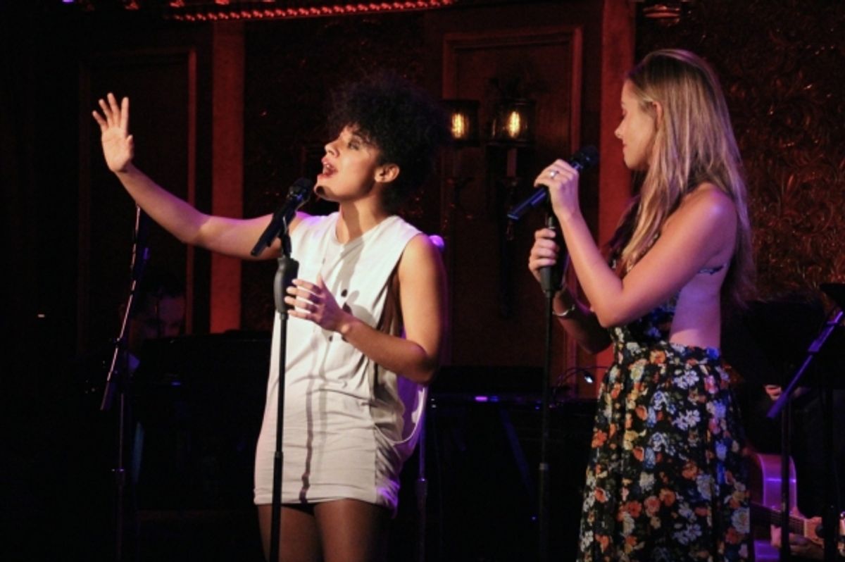 Ariana DeBose and Kate Rockwell  at 