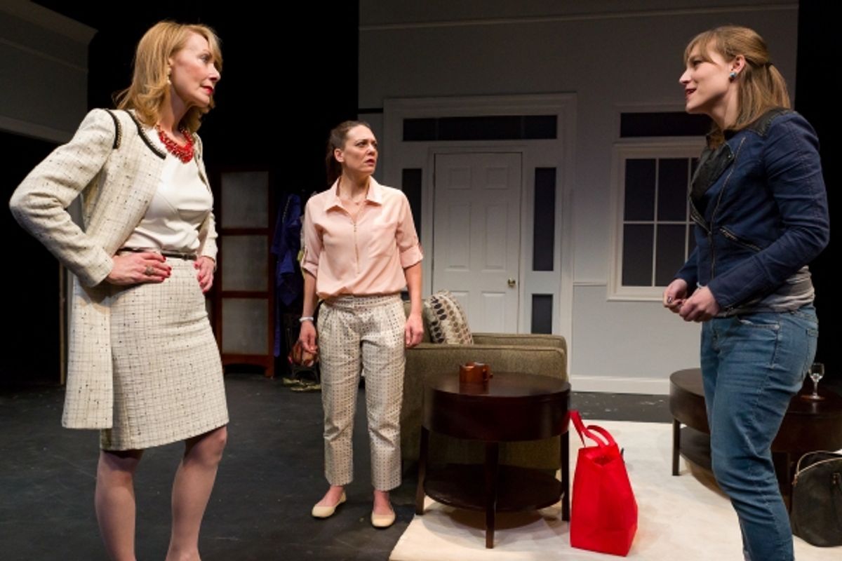 Julia Campanelli, Corey Tazmania and Alice Bahlke at 