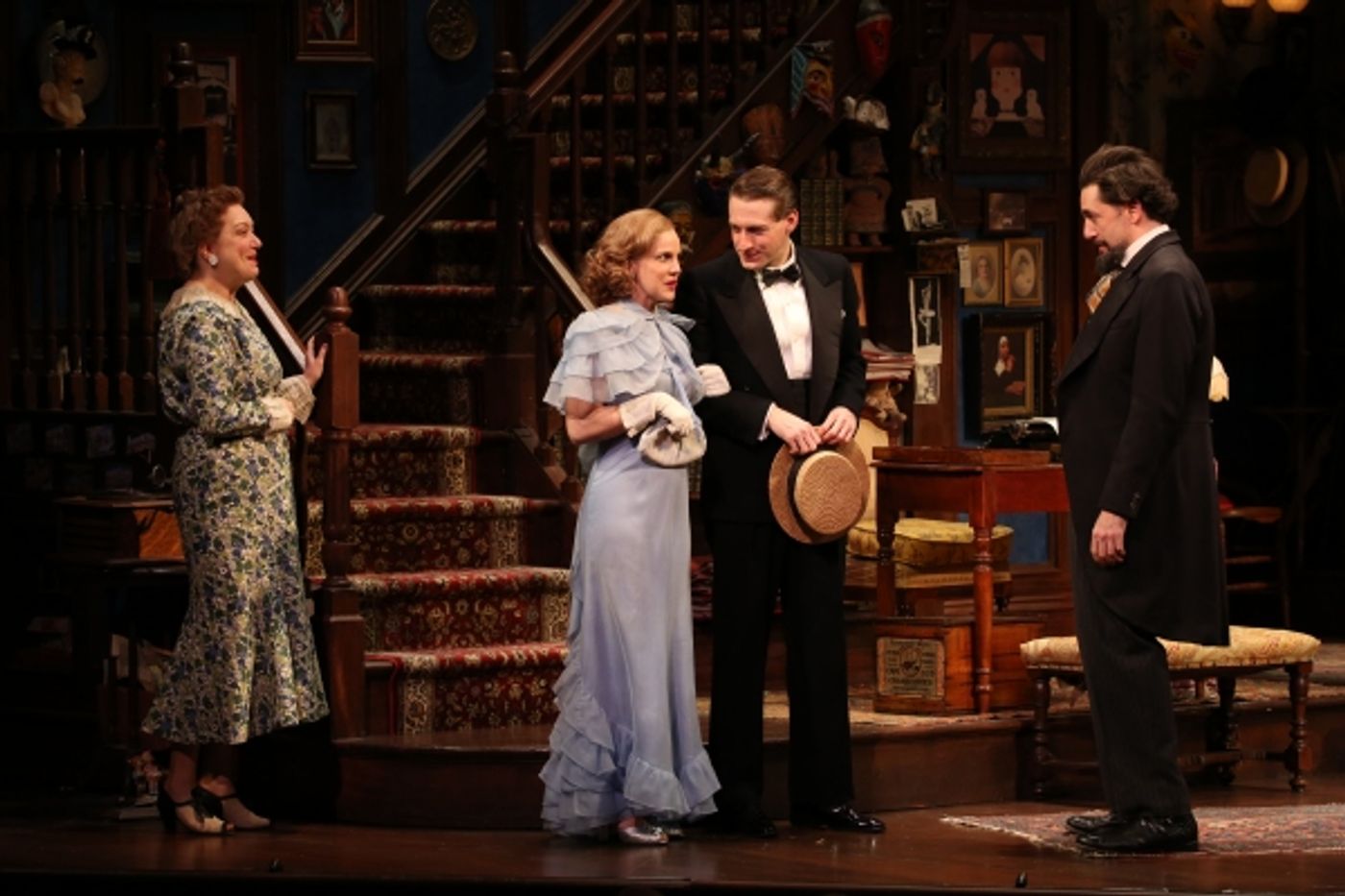 Photo Flash: First Look at Anna Chlumsky and Richard Thomas in YOU CAN'T TAKE IT WITH YOU  Image