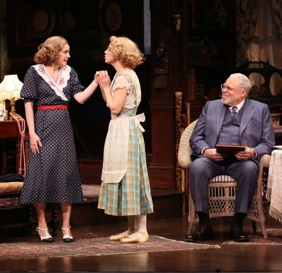 Anna Chlumsky, Annaleigh Ashford and James Earl Jones Photo