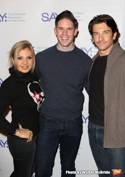 Orfeh, Frank DiLella and Andy Karl  Photo