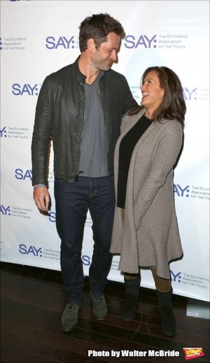 Peter Hermann and Mariska Hargitay @ BroadwayWorld Peter Hermann and Mariska Hargitay Photo