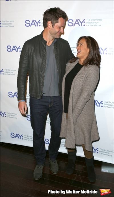 Peter Hermann and Mariska Hargitay  Photo