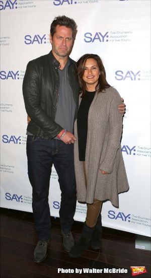 Peter Hermann and Mariska Hargitay @ BroadwayWorld Peter Hermann and Mariska Hargitay Photo