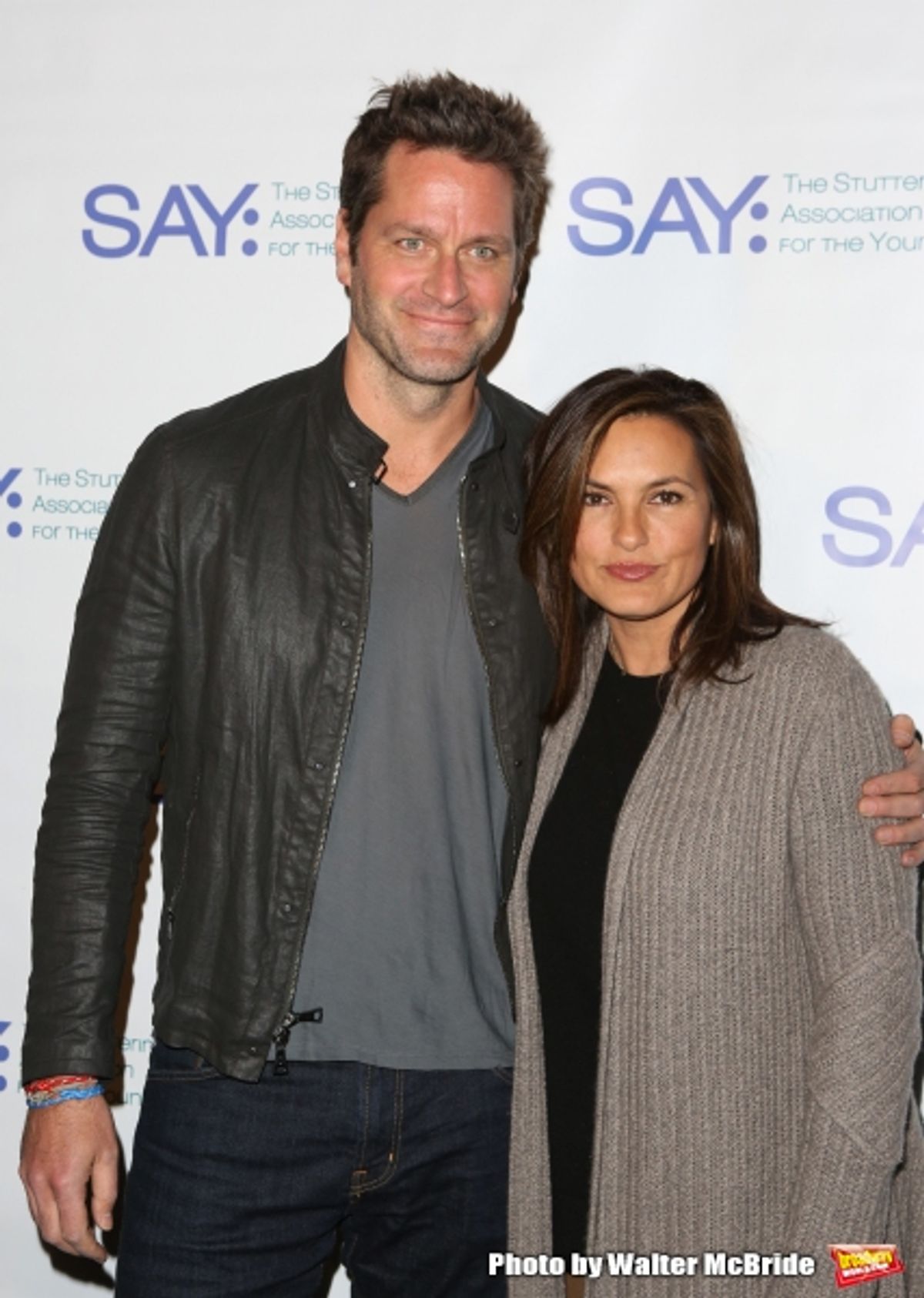 Peter Hermann and Mariska Hargitay  at 