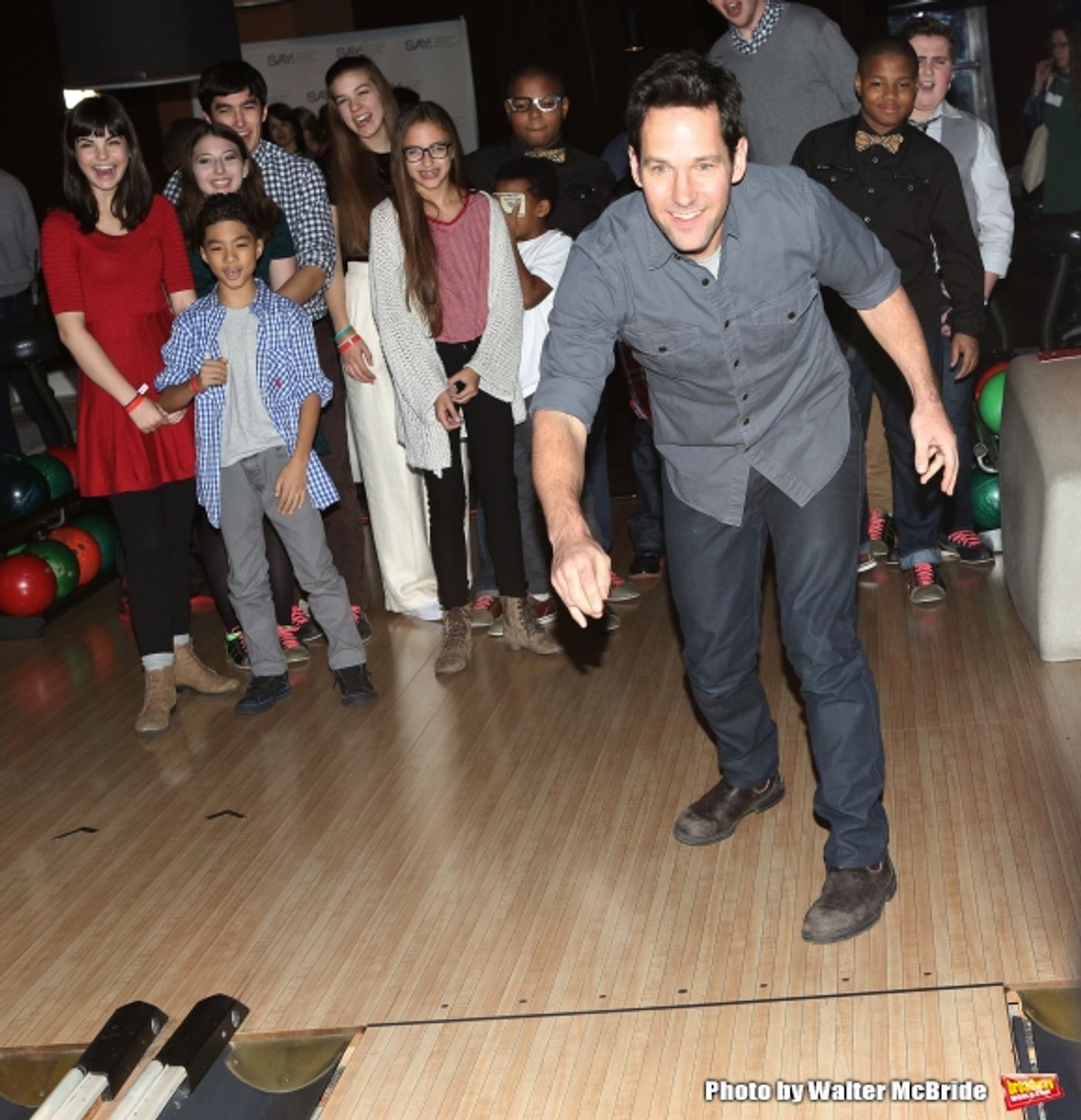 Photo Coverage: Broadway Bowls for Charity- Inside Paul Rudd's All-Star Bowling Benefit!  Image