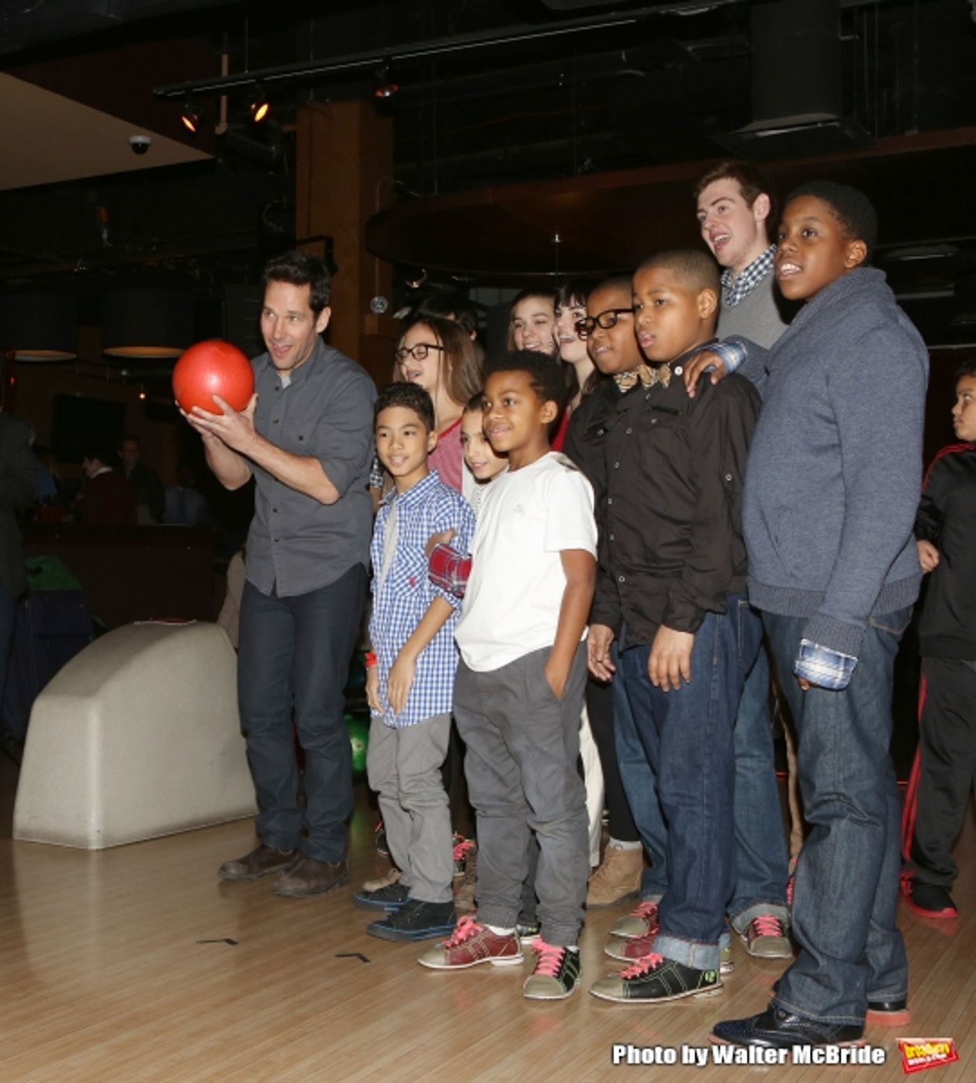 Photo Coverage: Broadway Bowls for Charity- Inside Paul Rudd's All-Star Bowling Benefit!  Image