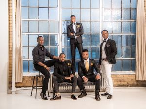 MARCUS PAUL JAMES, RAMONE OWENS, ROBERT HARTWELL, MARQ MOSS, and ROD HARRELSON @ BroadwayWorld MARCUS PAUL JAMES, RAMONE OWENS, ROBERT HARTWELL, MARQ MOSS, and ROD HARRELSON Photo