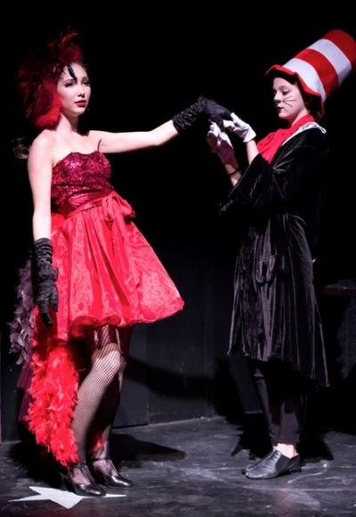 Madison Dietrich (Mayzie) and Olivia Sheridan (Cat in the Hat) Photo