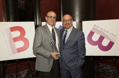 Tom Viola, Executive Director, BC/EFA; Anthony Napoli, President of Briggs, Inc., Jan Photo