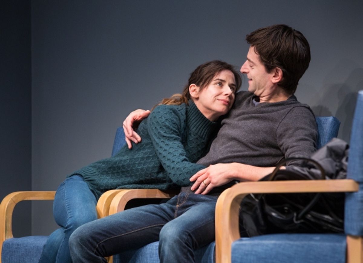 Michelle Monteith and Jordan Pettle at 