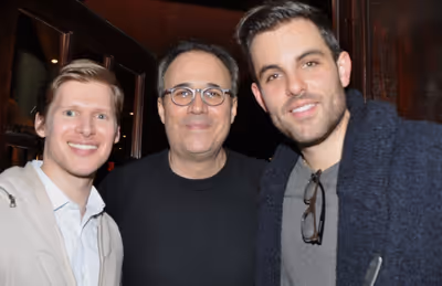 Lucas Steel, John Bucchino and Zak Resnick Photo