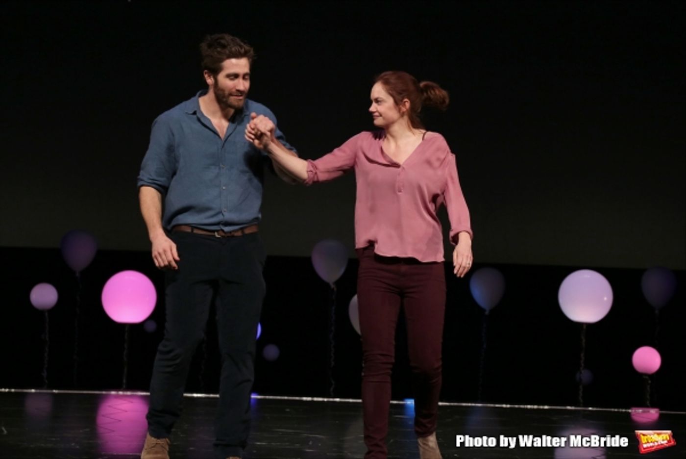 Photo Coverage: Jake Gyllenhaal and Ruth Wilson Take Opening Night Bows in CONSTELLATIONS!  Image