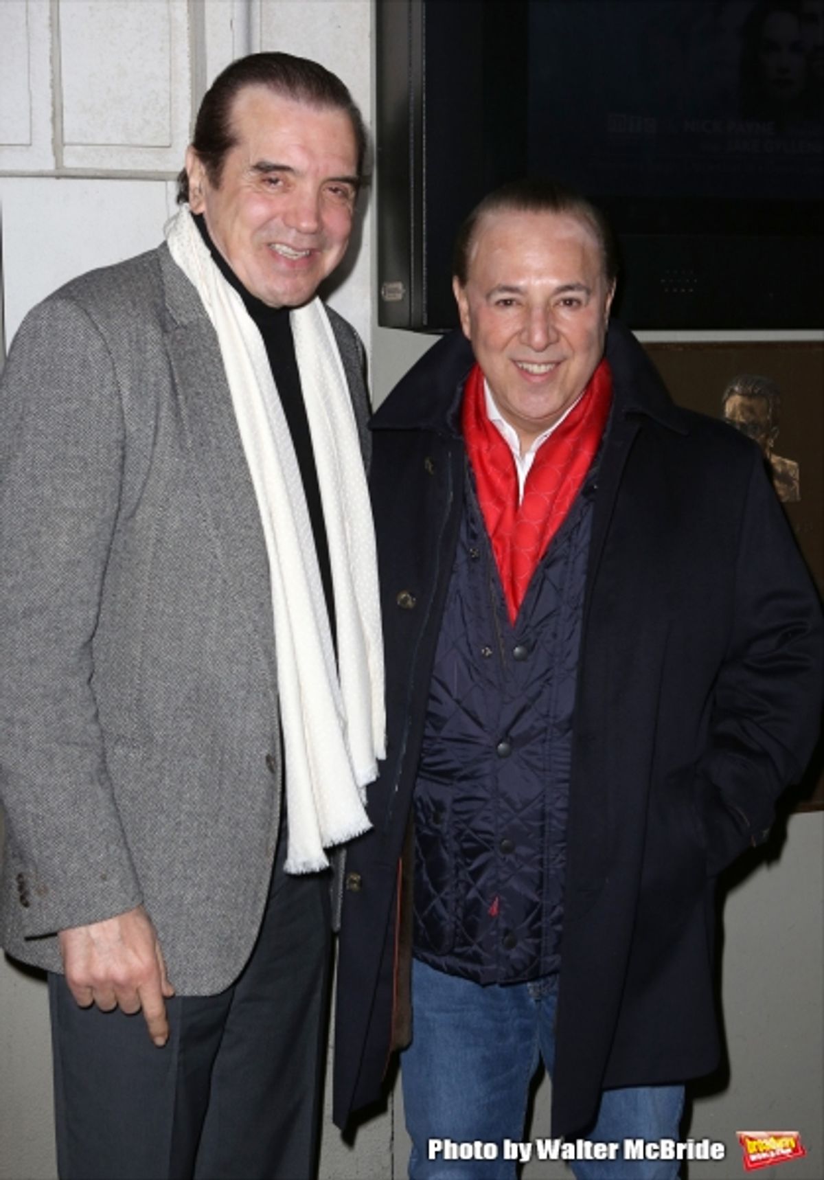 Chazz Palminteri and Tommy Mottola at 
