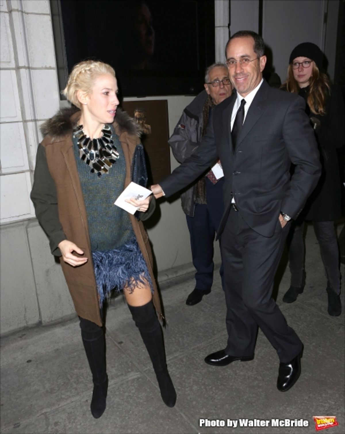 Jessica Seinfeld and Jerry Seinfeld at 