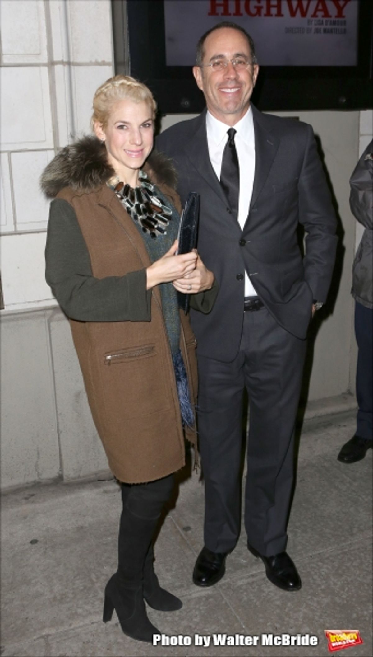 Jessica Seinfeld and Jerry Seinfeld  at 