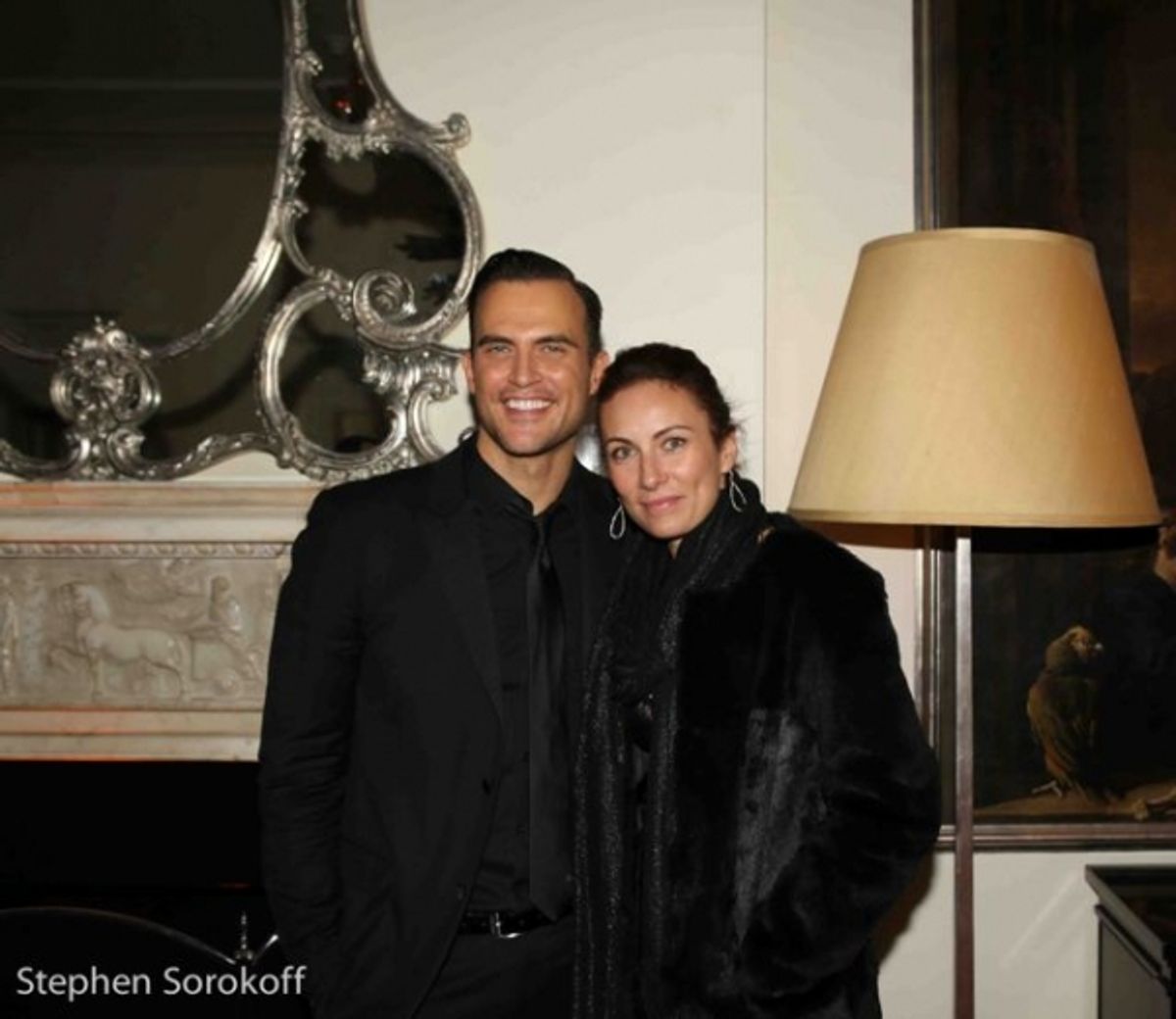 Cheyenne Jackson & Laura Benanti at 