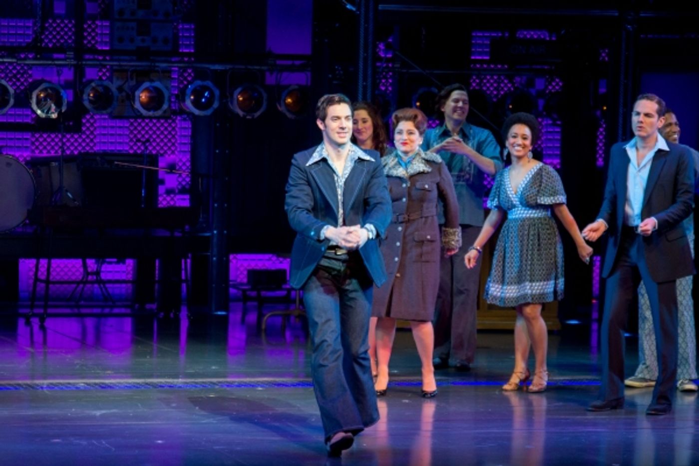 Photo Coverage: Earth's Still Movin'- BEAUTIFUL Celebrates One Year on Broadway! Image