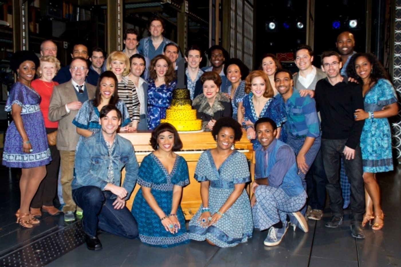 Photo Coverage: Earth's Still Movin'- BEAUTIFUL Celebrates One Year on Broadway! Image
