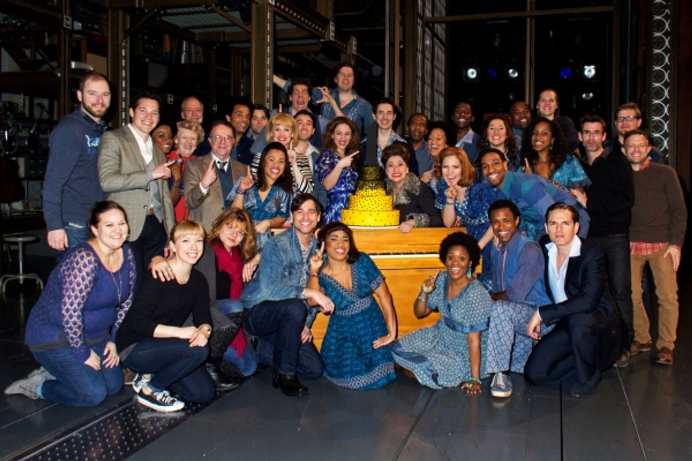 Photo Coverage: Earth's Still Movin'- BEAUTIFUL Celebrates One Year on Broadway! Image